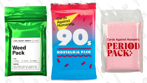 50% off Cards Against Humanity Packs | Amazon | Prime members only, discount shown at checkout